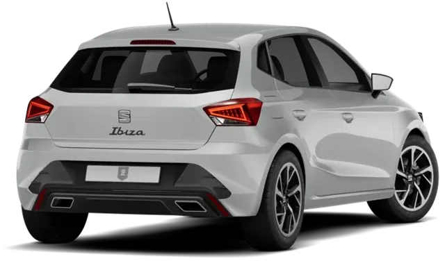 Seat Ibiza FR automatic hire car in Kos
